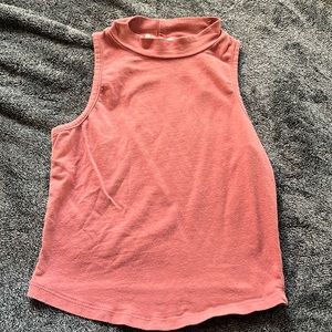S pink crop top